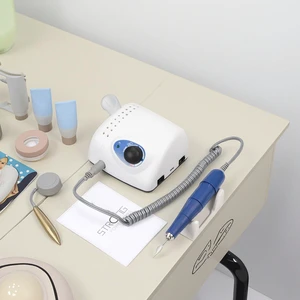 Strong 210 105L 65W 35000RPM Electric Nail Drill Machine 210 Model Handpiece Manicure Pedicure Nail File Bit Nail Art Equipment