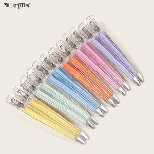 Wanmei New Transparent Traceless Duckbill Positioning Clip Hairpin Clip Word Clip Fashion Hairdressing Tool