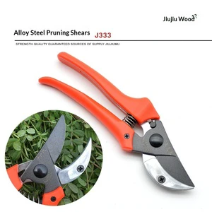 China High Carbon Steel Garden Pruning Shears Model J-333 for Fruit Tree Pruning and Branch Cutting