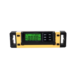 9 Inch High Accuracy Aluminum Digital Level Ruler Low Price Digital Spirit Level with Factory Direct Supply