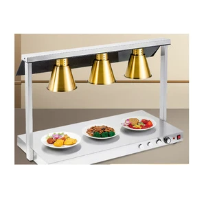 4 Heads 1400W Food Warmer Light Lamp with Glass (CE Approval) for Hotel and Restaurant