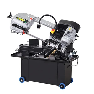 CE 5-inch Multifunctional Hydraulic Metal Band Saw with Water tank Factory Direct Metal Saw.