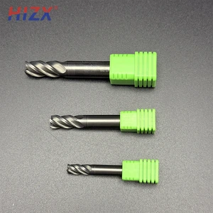 2 Flutes Straight Milling Cutter Wood Cnc Router Bit Tungsten Steel Wood Cutter End Mill for High Efficiency
