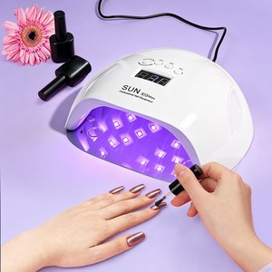 High Power 76W LED Nail Lamp Professional UV Lamp for Drying Portable Table Lamp with High Quality OEM ODM Home Salon Use