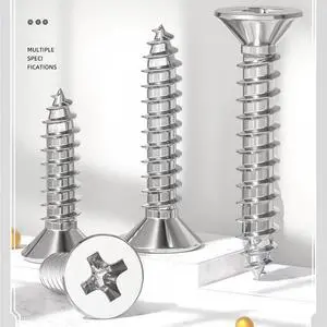 High-quality 304 Stainless Steel Cross-point Self-tapping Screws