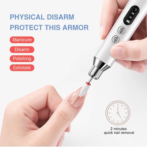 Adjustable Speeds Cordless Nail File Electric Nail Drill Machine Stainless Steel Nail Sander Manicure Pedicure Set Drill De Unas
