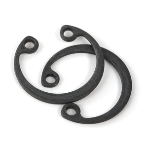 Customized Spring Steel Black Oxide Retaining Rings for Bores