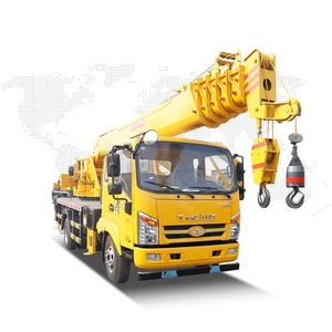 130HP Truck Crane Automatically Hydraulic Lifting 10 Ton With Motor Power 11KW