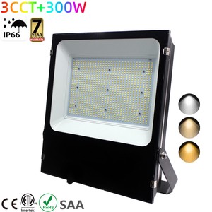 High Power Flood Light 300w Logistic Airport Stadium Projector Lamp Led FloodLight IP66 Waterproof With 7year Warranty