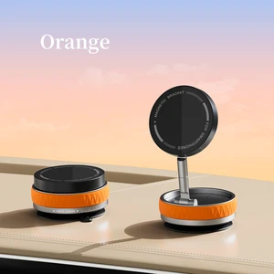 New Trends Car Accessories Vacuum Suction Magnetic Phone Holder Foldable Retractable Suction Cup Car Phone Mount for Magsafe