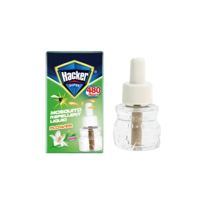 Electric Mosquito Liquid Vaporizer Refill High Efficiency Mosquito Repellent Lemon Scent 3-Year Validity Home/Office Use Hacker