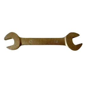 Oak Brand Aluminum Bronze Double Open End Wrench 18*19mm Non-Sparking Metric Measurement System OEM Customizable Non-Sparking