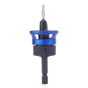 Adjustable Limiting Countersink Drill Bit Hex Shank for Woodworking