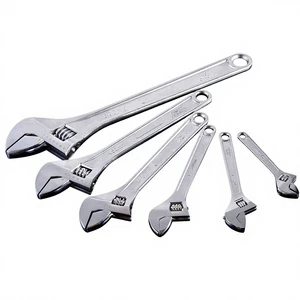 Adjustable Carbon Steel Spanner Wrench Metric DIY Auto Repair Tool Customizable OEM Chrome for Daily Use in Industrial Settings