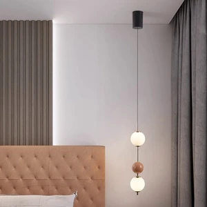 Factory Price China Interior Decoration Ball Globe Pendant Lamp 3000k Warm White Iron Plastic Hanging Dining Room Light