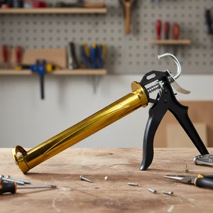 Multi-specification Industrial Grade Silicone Caulking Gun With Plastic Handle And Aluminum Barrel For Glue Application
