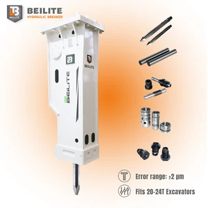 Beilite BLT-140B Hydraulic Jackhammer With Pump For Skid Steer Loaders Rock Breaking OEM Service Hydraulic Breakers