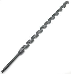 BOMI BMU-10 Hex Shank HSS Taper Flute Point Drill Bit with Countersink for Wood