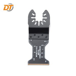 DT 24TPI 34mm Titanium Coated Carbide Oscillating Saw Blade Universal Multi Tool For Heavy Duty Demolition Wood Metal Nails