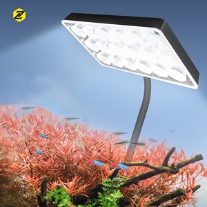 Zaohetian Wholesale Waterproof Aquatic Planted Growing Aquarium Light Led Grass Moss LED Light Clip-on Lamp