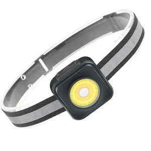 Camping Running Small And Lightweight 500 MA COB 250 Lumen Headlamp Adjustable Return Head Light With Outdoor Headlight