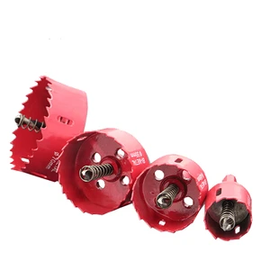 Woodworking Drill Bit Set Twist Processed Open Holes With Ease Carpentry 75-130mm Drill For Easy Wood Hole Drilling