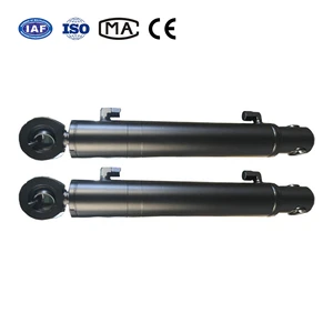 Small Steel Double Acting Hydraulic Cylinder with Hard Chrome Plated Piston Rod 500mm