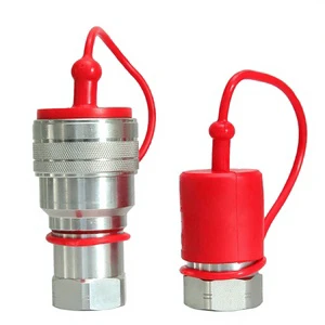 ISO 7241-B Stainless Steel Hydraulic Quick Coupling New Fittings with 1 Year Warranty Tools Accessories