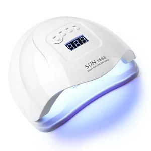 Hot Selling Dual Light Gel Lacquer Dryer UV Light for Nails 120w Nail UV LED Lamp with Handle