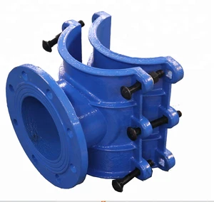 315*100 mm Clamp for PVC Pipe Ductile Iron Saddle Clamp for Pipe