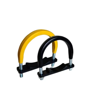 Galvanized Steel Heavy Duty U-Bolt Pipe Clamp Model DN150 for Heavy Industry Use DN15-DN600 Customized Color ODM/OEM