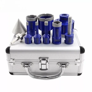 TKQ-01 10pcs Diamond Drilling Core Bits for Porcelain Tile & Marble - OEM & ODM Solutions for Wholesalers and Importers