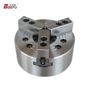 BDEFU Hydraulic Three Jaw Chuck High Precision for CNC Lathe Machine Tool Accessories KT10-3 10inch