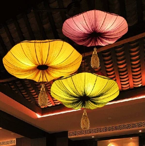 XK017 Luckygoods New Design Beautiful Lantern Decorative Southeast Asian Chinese Lamp