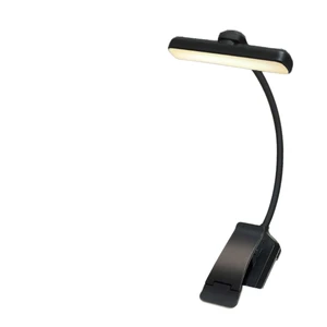Clip-On Desk Reading Lamp Travel Bedroom Led Desk Lamp Portable LED Book Lights USB Rechargeable Eye Protection Night Light