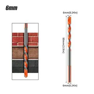 Triangular Handle Multifunction Drill Bits for Ceramic Tile, Glass, Brick Wall, Wood Diamond Hole Saw Masonry Drill Bits