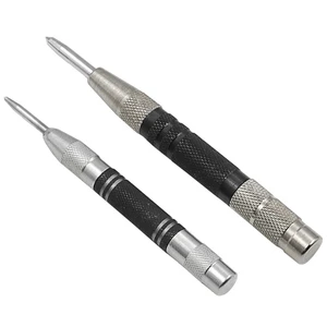 Automatic Centre Punch Woodworking Tools Metal Drill Spring Loaded Marker Wood Carpenter Tool General Automatic Center Punch