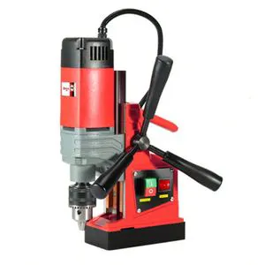 Industrial Grade Small Magnetic Suction Iron Drilling Rig Electric Drill AX16 16mm Max Diameter Variable Speed Magnetic Seat