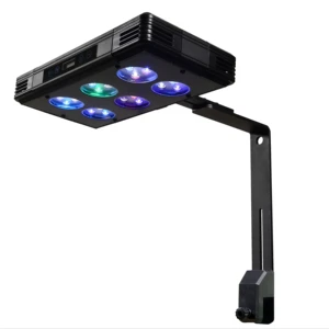 62W Full Spectrum Metal Aquarium LED Light for Coral Growth Eco-Friendly for Seawater Tanks
