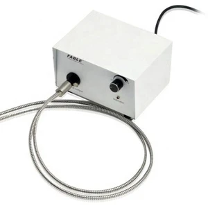 50W LED Fiber Optic Light with Adjustable Cold Source Halogen for Medical & Dental Applications
