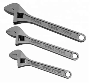 Factory Security Supplies Adjustable Wrench Monkey Spanner Wrench