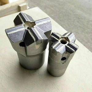 High Performance Tungsten Carbide Drill Bit with Taper Shank New Cross Bits Ore Mining Machinery Factory Price Forged Processing
