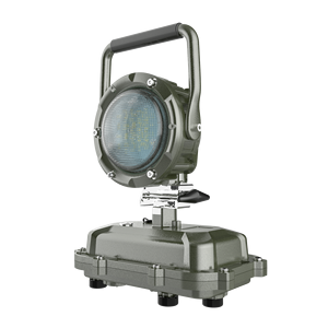 Portable 10W 20W 30W LED Explosion-Proof Flood Light With IP66 Rating Die-Casting Aluminum Body For Hazardous Locations