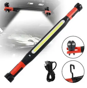 4 Modes Under Hood LED Working Light with Magnetic 2000mAh Rechargeable Cordless COB Portable Lamp