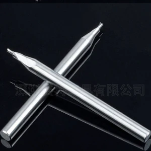 High Precision 45 Degree Cnc Milling Cutter Single Flute Spiral Combination Carbide End Mill