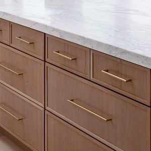 CBMMART Hot Selling High End White Oak Slim Shaker Kitchen Cabinets For Sale