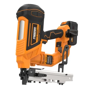 Freeman 10.5 Gauge Electric U-type Fence Staple Gun-Industrial DIY High Capacity Lithium-ion Battery-Powered Stapler for