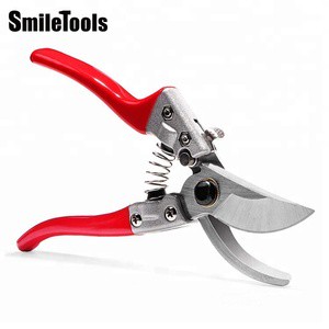 Heavy Duty Garden Pruning Shears Ergonomic Labor-Saving Gardening Scissors Professional Fruit Tree Trimmers for Orchard & Yard