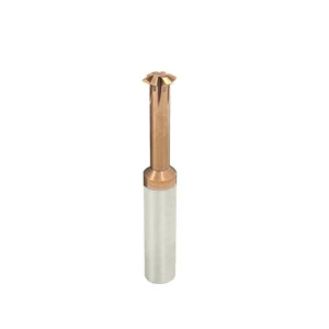 90-Degree Angle Drill Bit 5-Channel Steel Hard Alloy Chamfered Inner Hole Upper/Lower Burrs ODM OEM Supported Milling Cutter