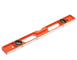 High Quality Integral Cast Aluminum Alloy Sturdy I-shaped Structure Spirit Level With 2 Bubbles